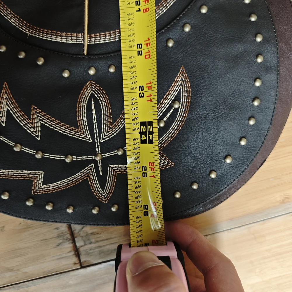Embroidered Black Western Boots - Picture 8 of 8